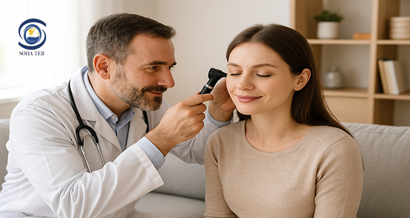متخصص گوش و حلق و بینی در منزل