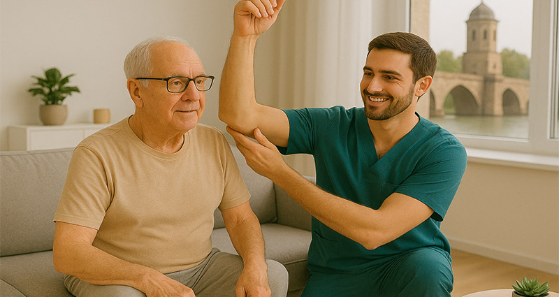 فیزیوتراپی در منزل کرج