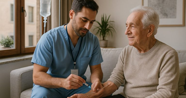 تزریقات و وصل سرم در منزل اصفهان