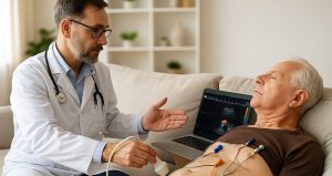 نوار قلب و اکو قلب در منزل کرج