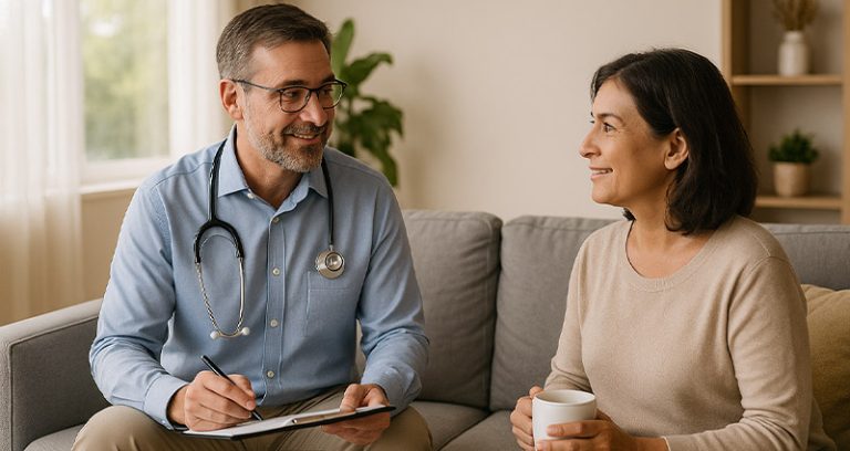 ویزیت در منزل کرج