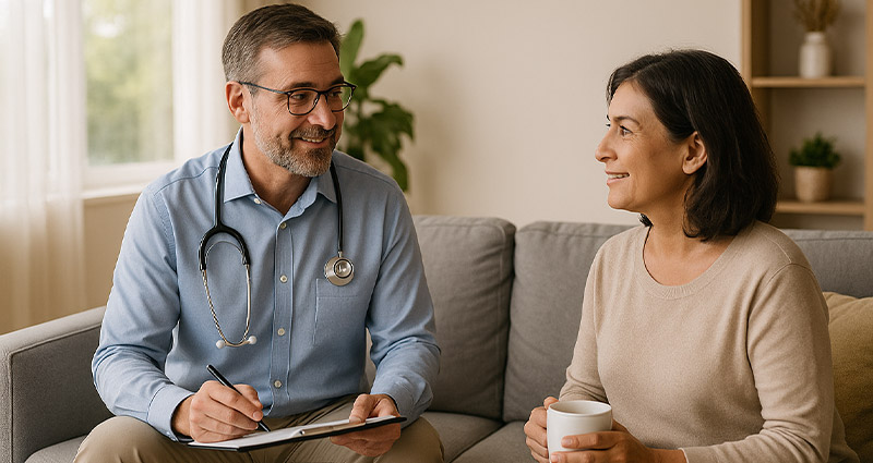 ویزیت در منزل کرج